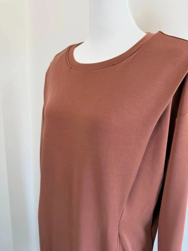 Robe femme Yaya brune taille L parfait état - photo numéro 3
