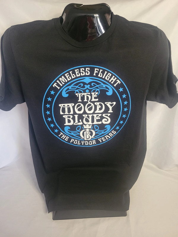 The Moody Blues Timeless Flight Black T-shirt (Size M) 1