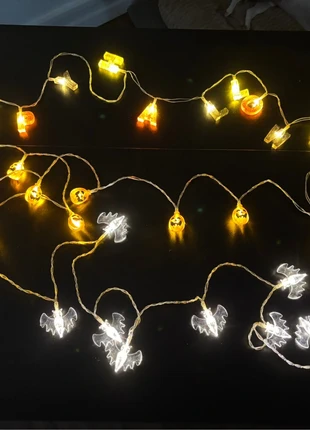 3 guirlandes lumineuses décorations Halloween, staat: Heel goed, € 6,00, € 7,00 inclusief Kopersbescherming