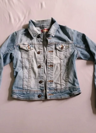 Veste en jean bleu , brand: &Now, condition: Very good, size: 11 years / 146 cm, €8.00, €9.10 includes Buyer Protection