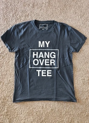 My Hangover Tee black fun printed cotton Tee unisex, marca: Next, estado: Muito bom, tamanho: M, €5.00, €5.95 inclui Proteção do Comprador