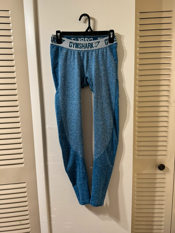 Blue Gymshark Flex Leggings Size medium 3