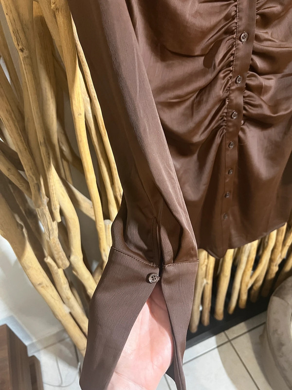 Robe chocolat H&M 3