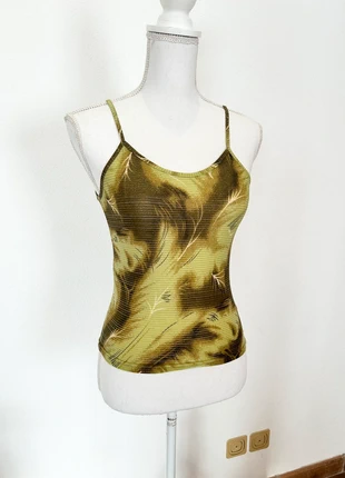 Top verde acido e marrone, état: Très bon état, taille: M / 38 / 10, 5,80 €, 6,79 € Protection acheteurs incluse