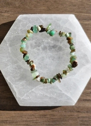 chrysoprase - bracelet baroque chrysoprase, estado: Muito bom, €6.00, €7.00 inclui Proteção do Comprador Pro