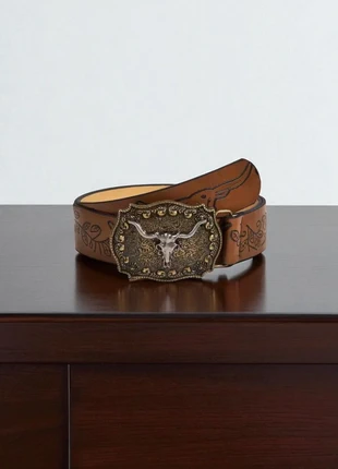 Vintage cowboy belt, condition: New with tags, size: 44 inches, £5.99, £6.99 includes Buyer Protection