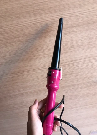 Professional Pink Tapered Curling Wand – 9-19mm Barrel – Perfect for Defined or Loose Curls, marca: Made In Italy, estado: Muy bueno, 10,00 €, 11,20 € Protección al comprador incluida