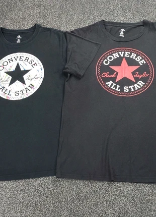 Converse All Star Chuck Taylor X2 Black Printed T-Shirts Size US Small, brand: Converse, condition: Very good, size: S, £10.00, £11.20 includes Buyer Protection