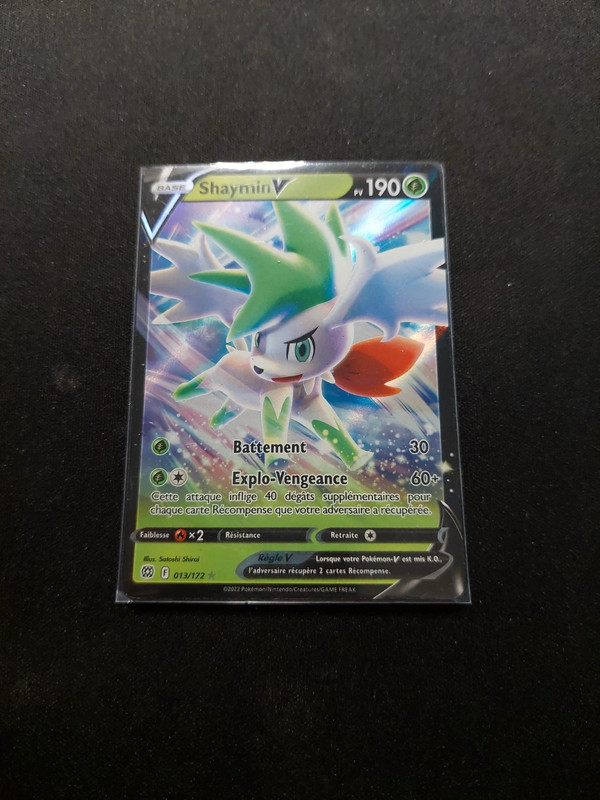 Carte Pokémon Shaymin V 013/172 - Vinted