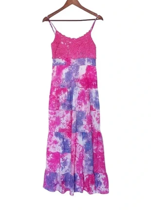 Vestido largo tie-dye Sweet Miss. Talla S, merk: Sweet, staat: Nieuw zonder prijskaartje, maat: S / 36 / 8, € 14,95, € 16,40 inclusief Kopersbescherming