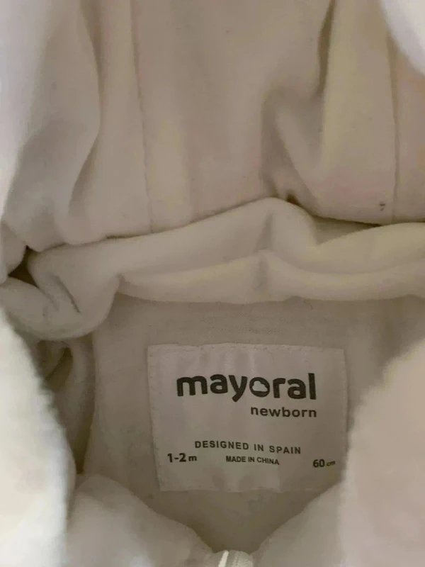 Manteau Mayoral blanc - photo numéro 2