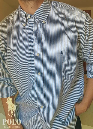 Camisa Polo Ralph Lauren rayas aesthetic coquette elegant camicia, marca: Ralph Lauren, estado: Muy bueno, tamaño: L, 23,00 €, 24,85 € Protección al comprador incluida