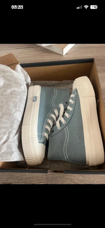 Baskets montantes Lee 37 - bleu jean clair neuves - photo numéro 5