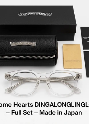 Chrome Hearts “dingalonglinglong” Clear Silver .925 – Originali Made in Japan (Full Set), marque: Chrome Hearts, état: Neuf avec étiquette, 2 300,00 €, 2 415,70 € Protection acheteurs incluse