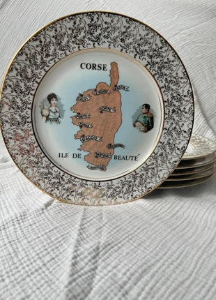 Lot de 4 assiettes anciennes, estado: Muito bom, €18.00, €19.60 inclui Proteção do Comprador