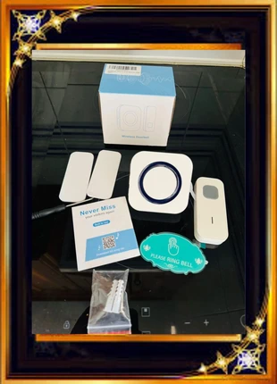 NUEVO! Timbre inalambrico 400m alcance nuevo a estrenar, merk: Inconnu, staat: Nieuw met prijskaartje, € 15,00, € 16,45 inclusief Kopersbescherming