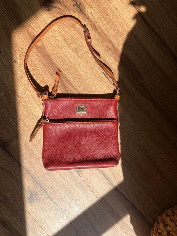 Dooney Bourke Tasche bordeauxrot rot klein Vinted