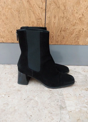 Stivaletti neri in velluto Cafènoir, brand: CafèNoir, condizioni: Buone, taglia: 39, €5.00, €5.95 include la Protezione acquisti