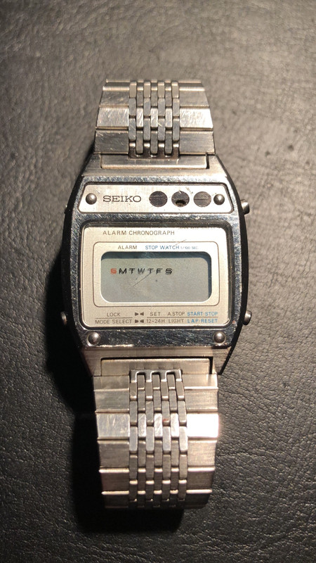 Vintage Seiko A639 5060 LCD - Digital Alarm Chronograph (Made in Japan) -  Vinted