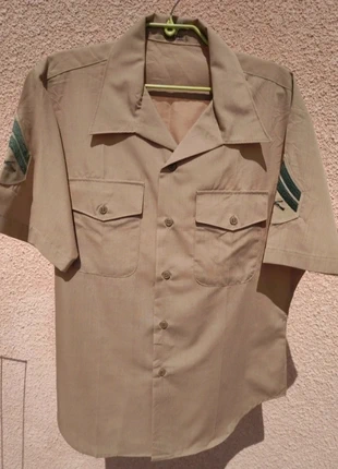 Chemise militaire chemisette USMC originale vintage Vietnam, brand: U.S. ARMY, condition: Very good, size: M, €25.00, €26.95 includes Buyer Protection