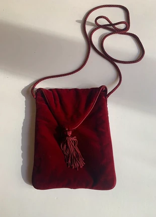 Sac / pochette bandoulière en velours, marca: Inconnu, estado: Bueno, 5,00 €, 5,95 € Protección al comprador incluida