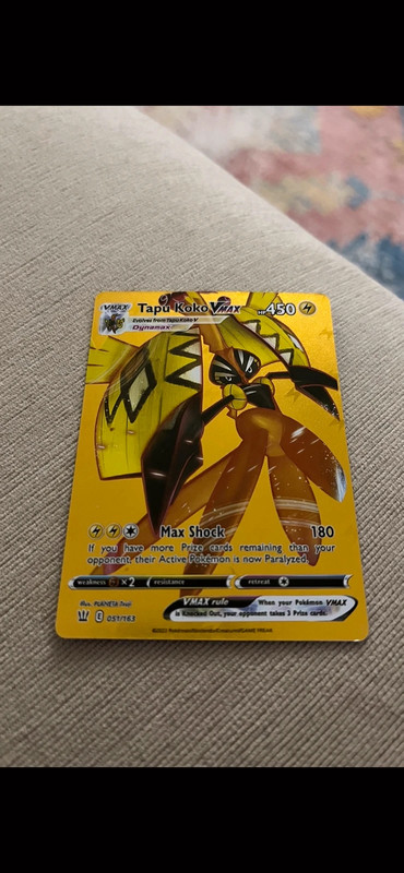 Carte Pokémon Tapu Koko Vmax hp 450 - Vinted