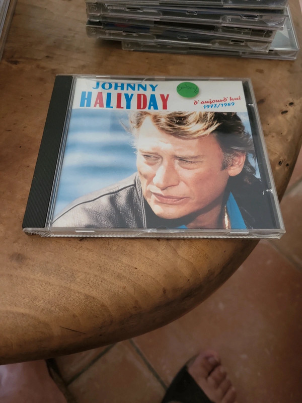 CD Johnny Hallyday  D'aujourd'hui 1972 / 1989