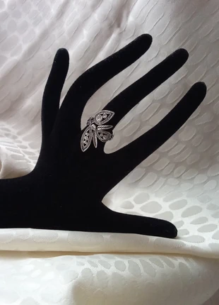 Bague feuille - Taille 9, état: Neuf sans étiquette, taille: 14,1 mm, 2,50 €, 3,33 € Protection acheteurs incluse