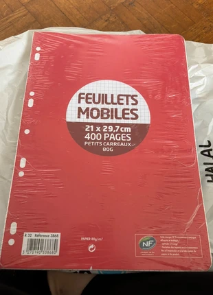 Feuille double petit carreaux neuf 400 feuilles, estado: Nuevo sin etiquetas, 4,00 €, 4,90 € Protección al comprador incluida