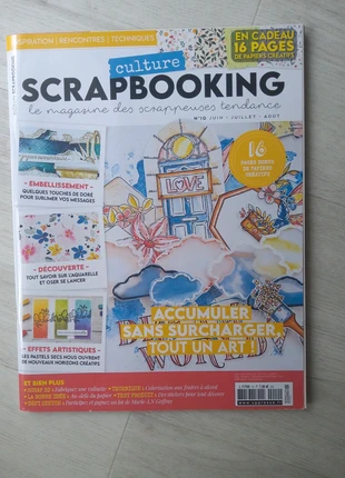 Culture scrapbooking n°10, marke: Culture Scrapbooking, zustand: Neu, mit Etikett, 2,50 €, 3,33 € inklusive Vinted-Käuferschutz