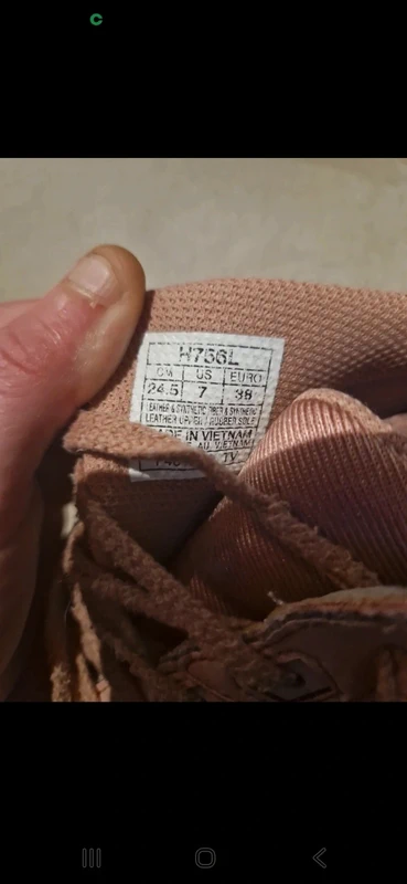 Basket asics gel lyte III rose taille 38 - photo numéro 4