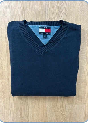Pull Tommy Hilfiger col V bleu marine Homme taille XL très bon état, brand: Tommy Hilfiger, condition: Very good, size: XL, €15.00, €16.45 includes Buyer Protection Pro