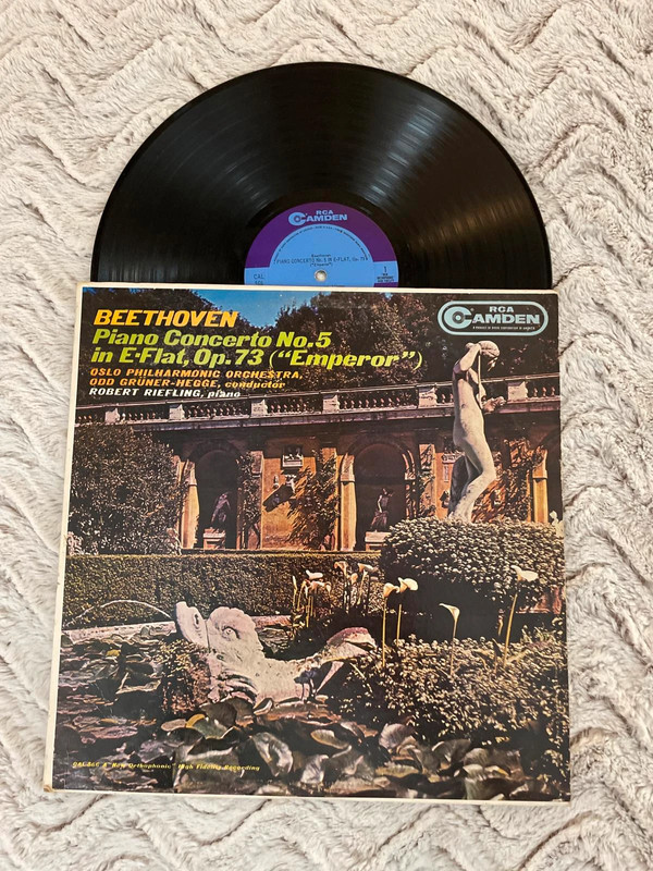 Beethoven Piano Concerto No 5 E Flat Op 73 Lp 12" R76 1