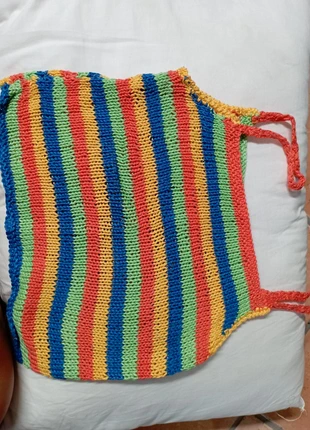 Top a uncinetto fatto a mano, marque: Mano, état: Bon état, taille: S, 5,00 €, 5,95 € Protection acheteurs incluse