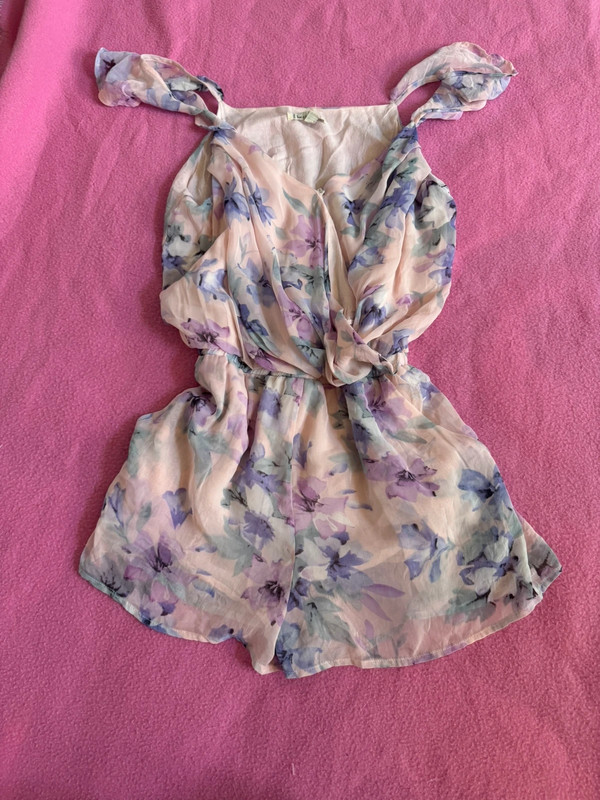 Lucca couture floral romper jumpsuit classy 1