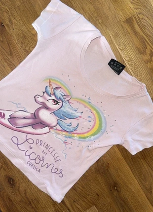 Tee shirt 4 ans licorne, brand: the originial up, condition: Very good, size: 4 years / 104 cm, €1.00, €1.75 includes Buyer Protection