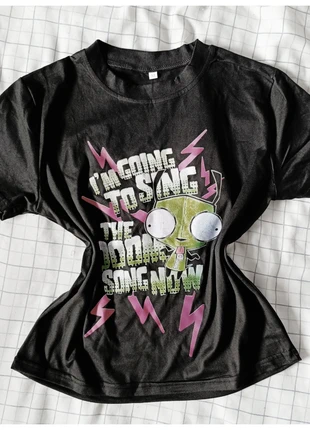 Invader zim emo tee (m), merk: Alternative, staat: Heel goed, maat: M / 38 / 10, € 12,99, € 14,34 inclusief Kopersbescherming Pro