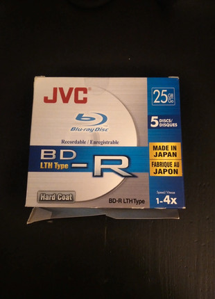 Obrázek k inzerátu: JVC blu-ray Disc BD-R