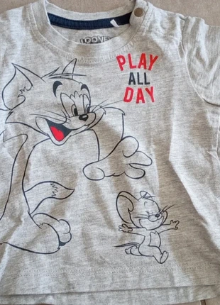 T-shirt manches courtes - 3 mois , marca: Looney Tunes, estado: Muy bueno, tamaño: 1-3 meses / 56 cm, 1,00 €, 1,75 € Protección al comprador incluida