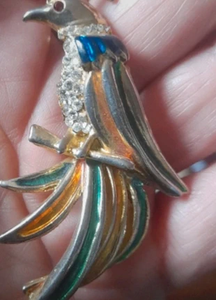 Broche , pajaro vintage, merk: Vintage, staat: Heel goed, € 16,00, € 17,50 inclusief Kopersbescherming