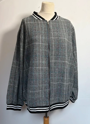 Veste gilet zippé À carreaux Noir / gris / blanc Shein Taille 3XL, marque: Shein, état: Très bon état, taille: XXXL / 46 / 18, 10,00 €, 11,20 € Protection acheteurs (Pro) incluse