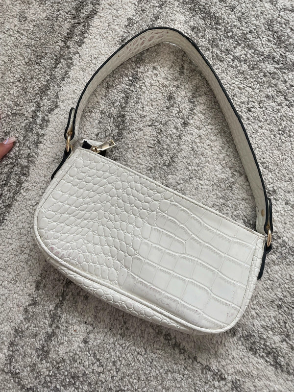 Sac baguette blanc Vinted