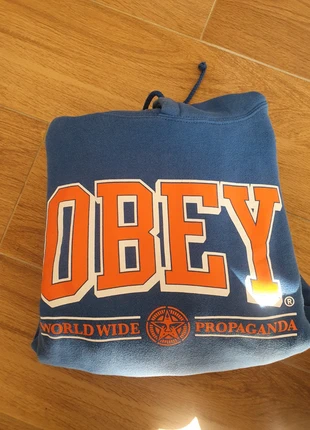 Sweat à capuche, marque: Obey, état: Bon état, taille: M, 12,00 €, 13,30 € Protection acheteurs incluse
