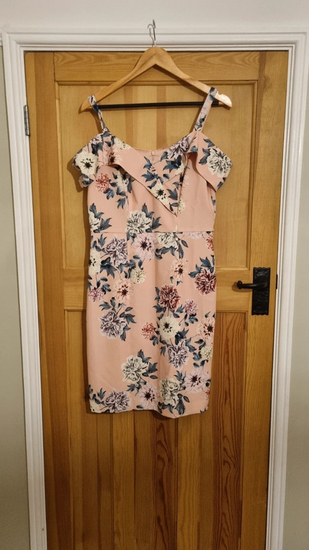 Pink Flowery Dress - Size 12 | Vinted