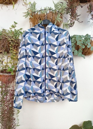 Casaco polar com padrão geométrico🔹, marque: Vintage Dressing, état: Très bon état, taille: XXL / 44 / 16, 13,99 €, 15,39 € Protection acheteurs incluse
