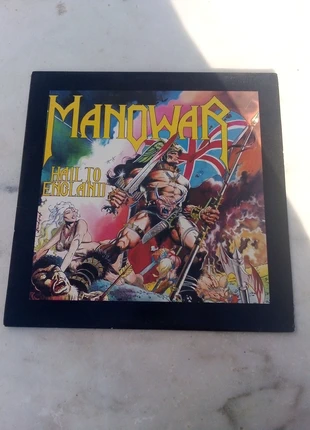 Hail to England - Manowar - Edição Rara, état: Satisfaisant, 65,00 €, 68,95 € Protection acheteurs incluse
