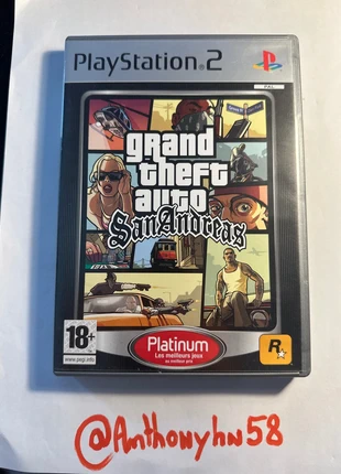 Jeu GTA gran theft auto San Andreas Complet FR, état: Très bon état, 4,99 €, 5,94 € Protection acheteurs incluse