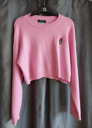 Pull rose court 🩷, marke: Bershka, zustand: Sehr gut, größe: S / 36 / 8, 5,00 €, 5,95 € inklusive Vinted-Käuferschutz