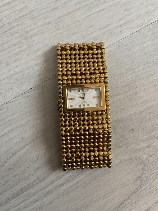 Rochas Paris gold horloge 16