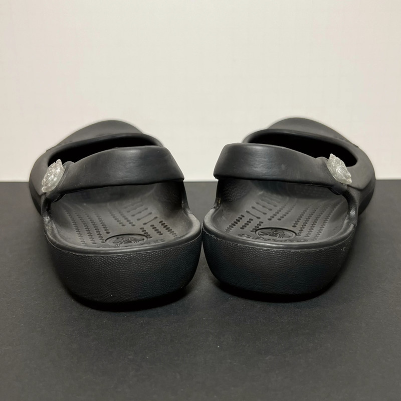 Crocs black ballet flats shop